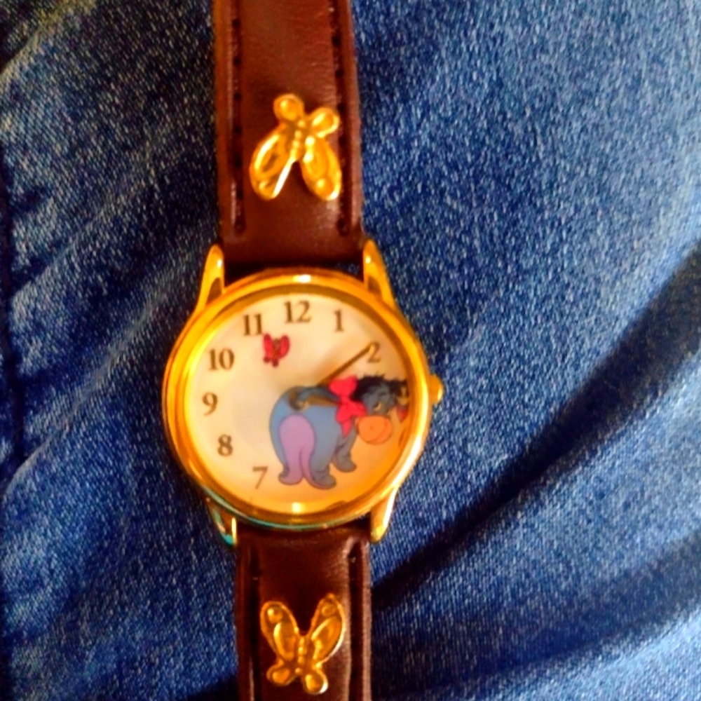 RARE LADIES DISNEY EEYORE WATCH MU0752